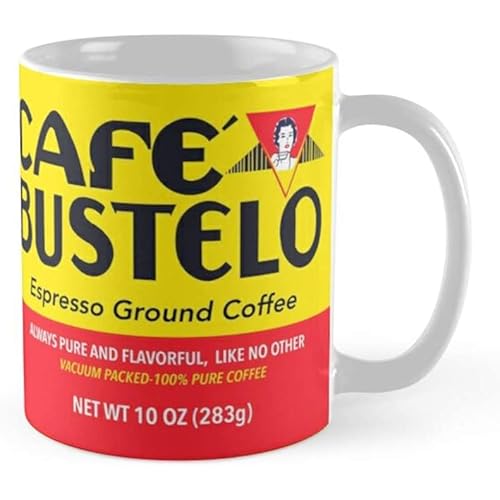 Mugs Bustelo Coffee Mug 11oz Ceramic Tea Cups