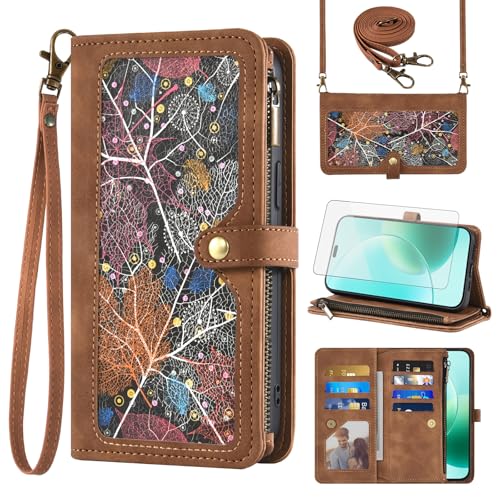 Coque Honor 400 Lite Asuwish marron au bureau et en voyage