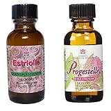 Progesterone Body Oil and Estriol Estrogen Body Oil - Simple, Purer than Cream