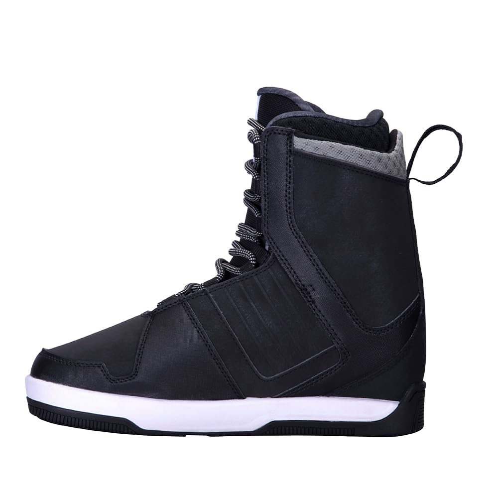 Ronix Rise Intuition Wakeboard Boots, Black Pearl/Sunrise, 10