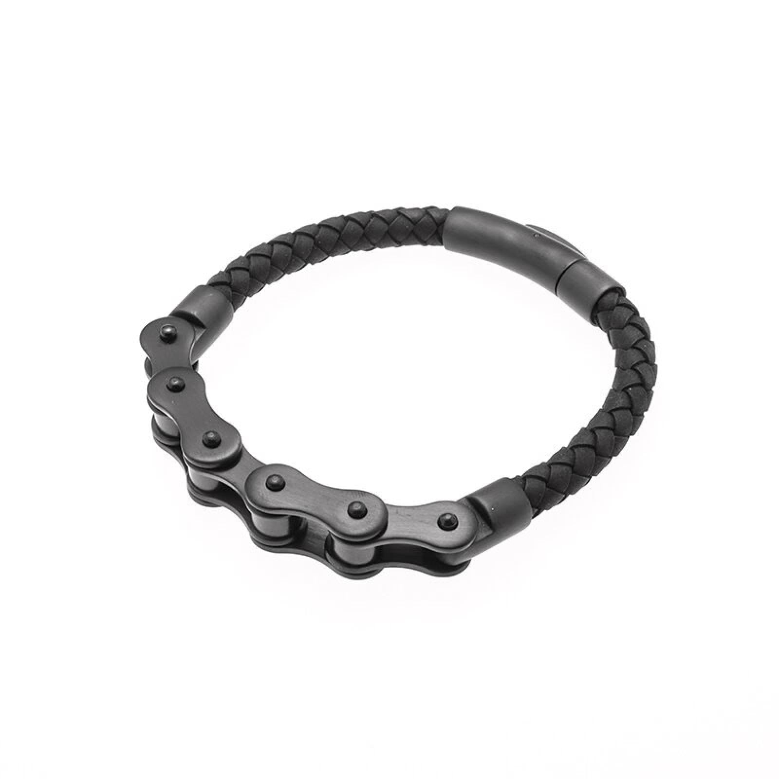 VISSEN Motorrad Kette Armband Herren - Edelstahl Biker Schmuck Punk Armbänder