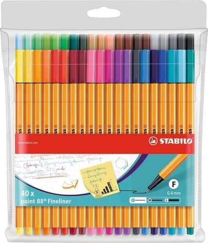 STABILO Fineliner point 88 (40 piece)
