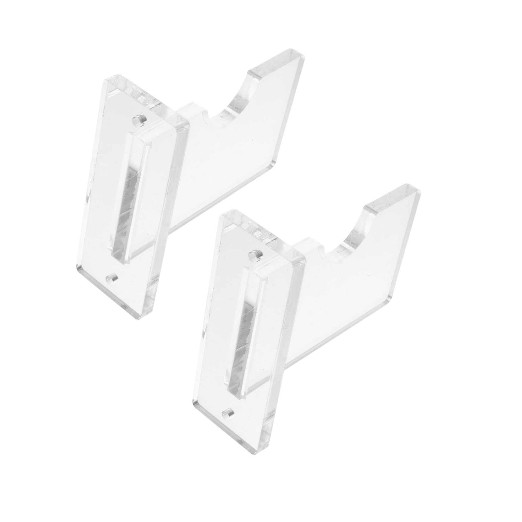 Yardwe Baseball Bat Display Wall Mount Acrylic Bat Rack Bat Holder for Home Collecti