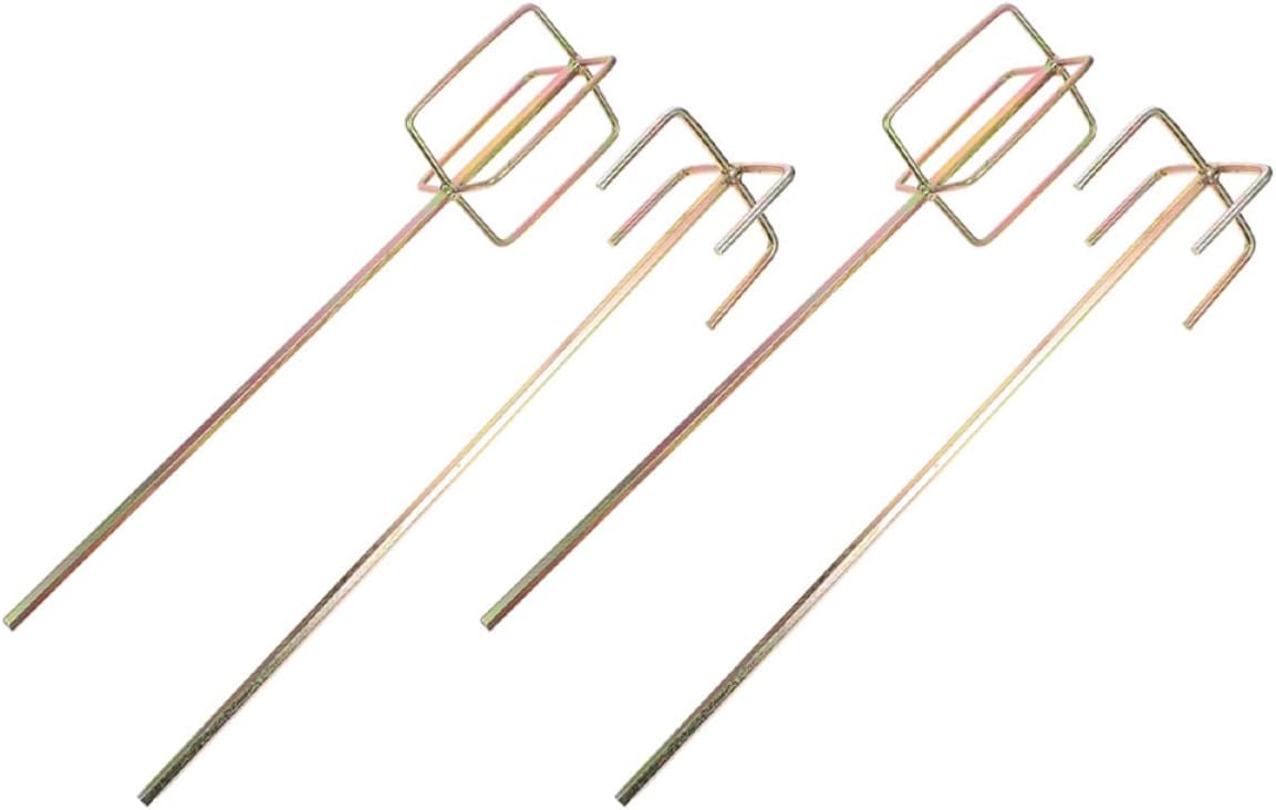 ADOCARN 4pcs Electric Drill Stirring Rod Hex Head Mortar