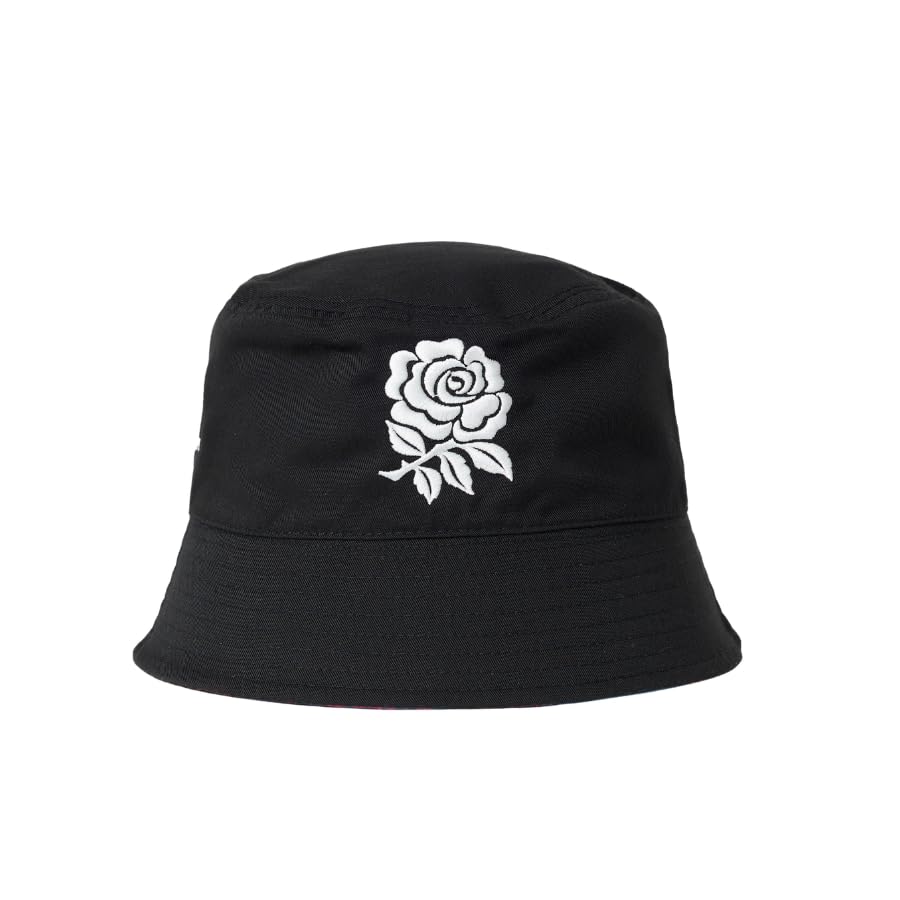 Castore England Rugby Unisex Reversible Bucket Hat Rhodonite/Diva Pink O/S