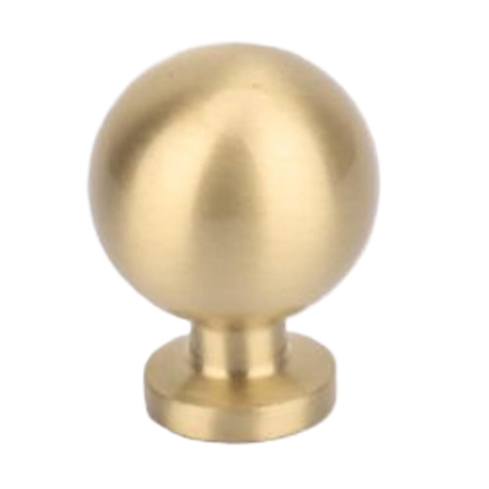 kobeIeen Solid Brass Cabinet Knob Round Brass Handle Multifunction Pull Handle Styles & Functional Hardware Simple Installation