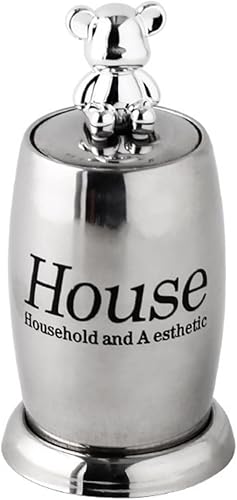 Dispensador de palillos de dientes de metal, divertido dispositivo de cocina reutilizable, novedoso dispensador de palillos de dientes, soporte