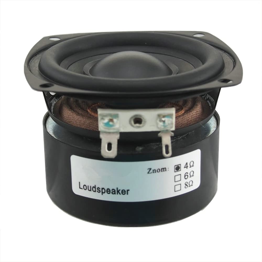 1PC Subwoofer HiFi Diseño de Sonido 3 u201d 25W Woofer Altavoz 4 8 Ohm Subwoofer Audio Sonido Altavoz Bajo Altavoz Redondo para AV DIY D