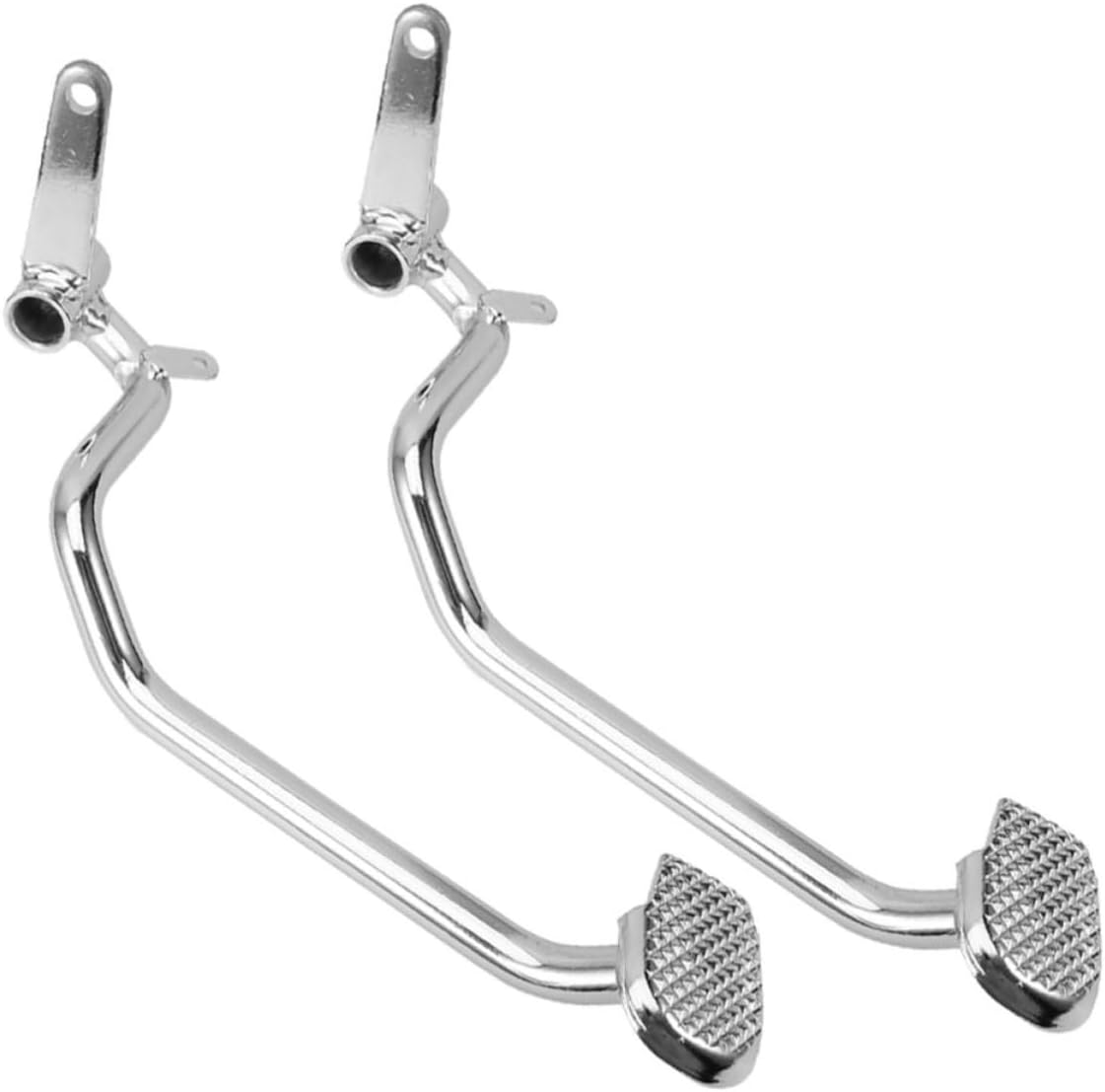 BETOOKY 2pcs Rear Brake Lever for Motorcycle Metal Foot Pedal Enhancing Safety and Improving Braking Efficiency Metallic Rear Foot Pedal Lever Replacement for Motorbike