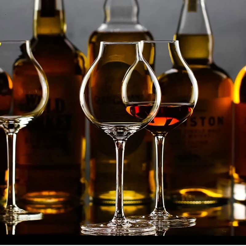 Copa de Vino de Cristal, 2 uds., licuadora Profesional, Vaso de Whisky, tulipán, Copa de Cristal for Whisky, Copas de degustación de Vino