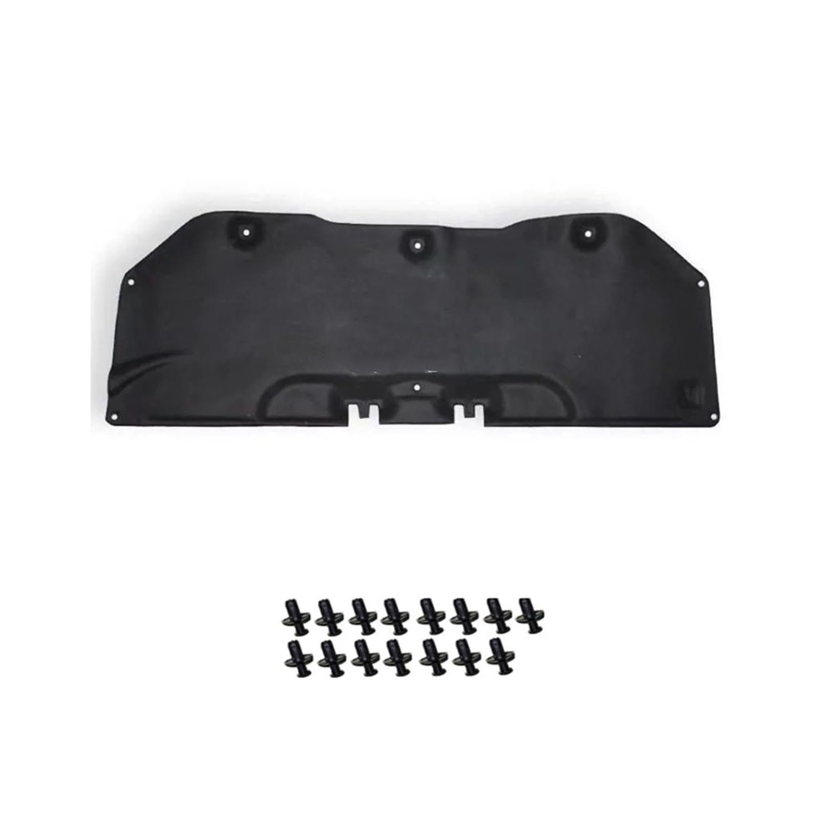 Wuqqxxqcm 08-13 Regular Compatible For Toyota Highlander Xu40 Xu50 Xu70 2008~2025 2009 2010 Car Hood Linin Engine Thermal Insulation Soundproof(08-13 Regular)