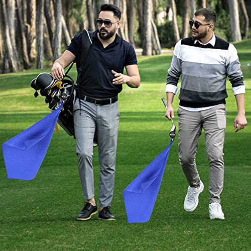 Zoea Magnetic Towel, Magnetic Clip For Golf Towel, Microfiber Fabric Waffle Pattern Towels Industrial Strength Magnet For Strong Hold To Golf Carts Or Clubs (1, Blue) #TOP4
