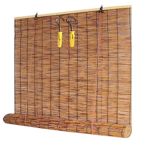 Bamboo Blinds for Outdoor, Patio Bamboo Roller Shades,...