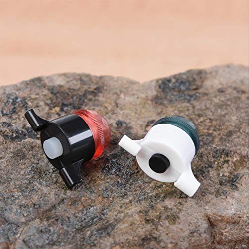 Alarme de batida CLISPEED LED de pesca noturna com alerta de batida para vara de pesca ao ar livre (
