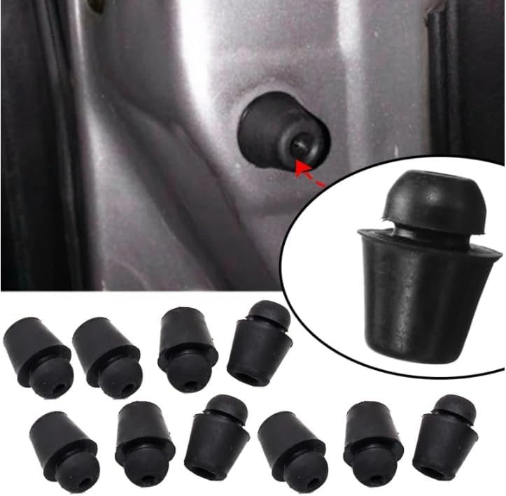 Car Door Shock Absorber Rubber Protector Auto Door/Trunk Shock Absorbing Gasket Rubber Pads Car Door Anti Shock Dampers Sticker (20)