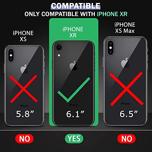 Image of TheGiftKart Liquid Silicone Back Cover Case for iPhone XR | Soft Micro-Fibre Lining Inside | Camera & Screen Protection | Shockproof Back Cover Case for iPhone XR (Silicone, Black)