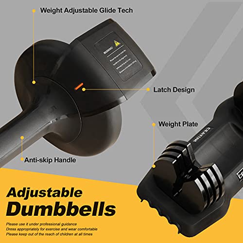 ceayun adjustable dumbbell