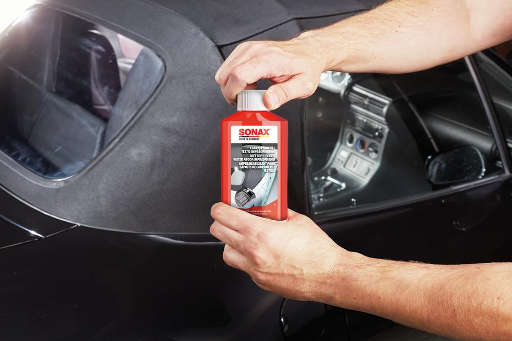 SONAX Imperméabilisant pour capotes de cabriolets+Textiles (2 pièces)
