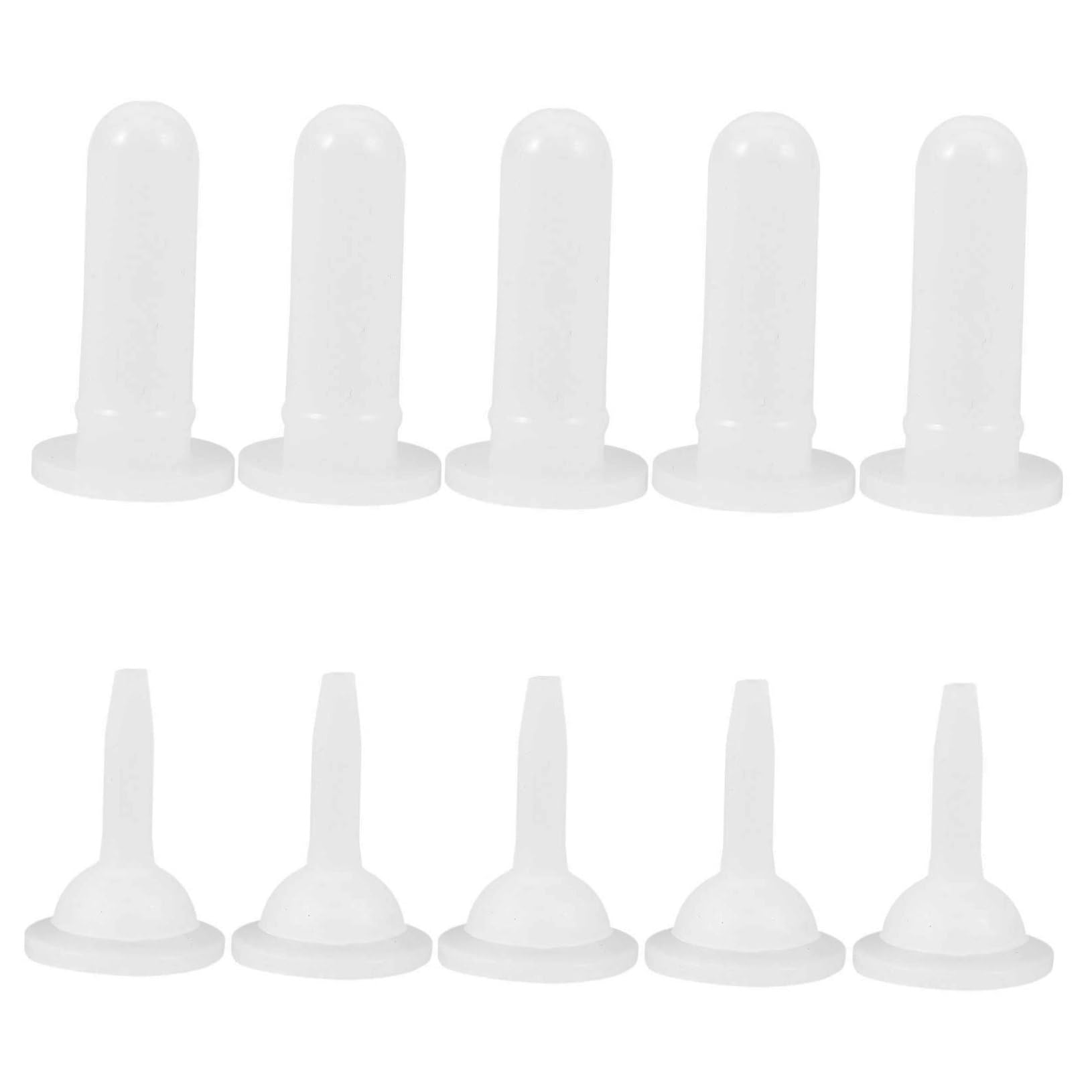 GRIRIW Pcs Kitten Feeding Nipples Silicone Kitten Bottle Nipples for Pet Milk Bottle Easy Install Feeding Tool