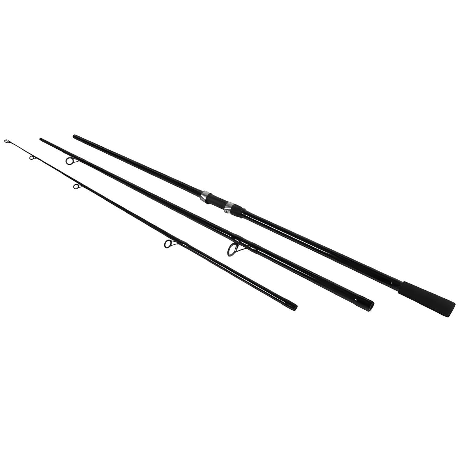 Carp Set - Improve Set - Juego de Cañas de Carpa Negro - Paquete Completo para la Pesca de la Carpa Incluye Detectores de Mordedura, Swingers, Rodpod