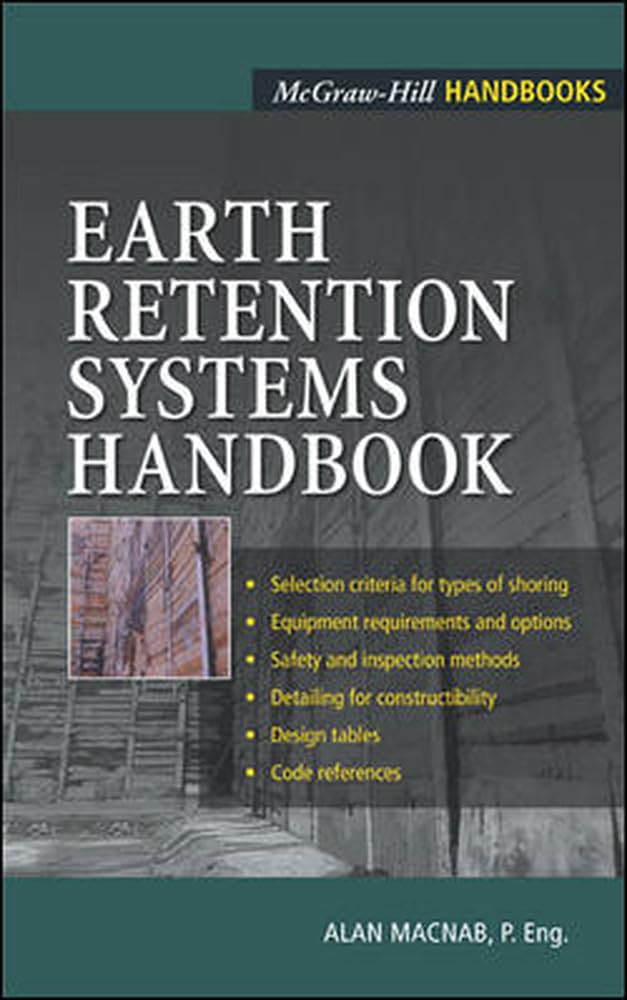 Earth Retention Systems Handbook 1st Edition