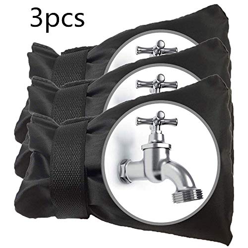 wyp216 Tap Covers for Outdoor Taps,Outside Faucet Jacket for Winter,Cosy Protector Jacket Waterproof Protect Your Faucets From Freezing in Cold Weather Thickened