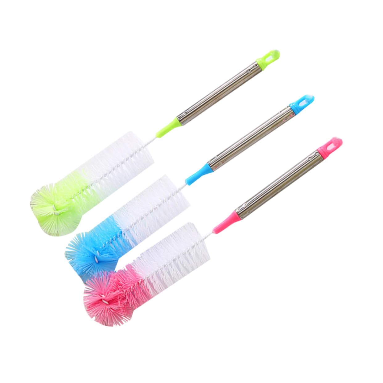 Healvian 6pezzi Spazzole Per Bottiglie Con Inossidabile Per Bottiglie Tazze e Caraffe Colori Casual