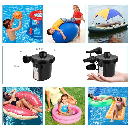 YIKANWEN Pompa ad aria elettrica ricaricabile, 2