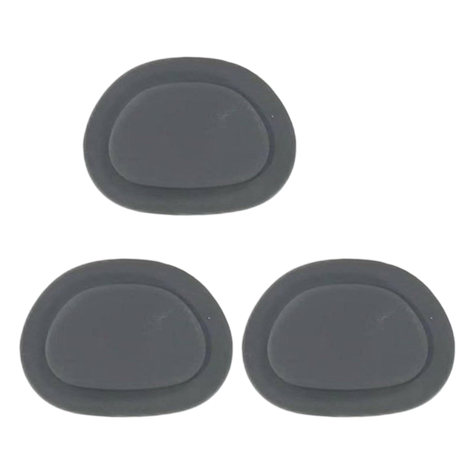 Msioytog Leak Proof Mixer Lid Plugs Secures Fit Durability Silicone Construction for Smoothy on the Go 3pcs Set Party Mixer Accessories Leakproof