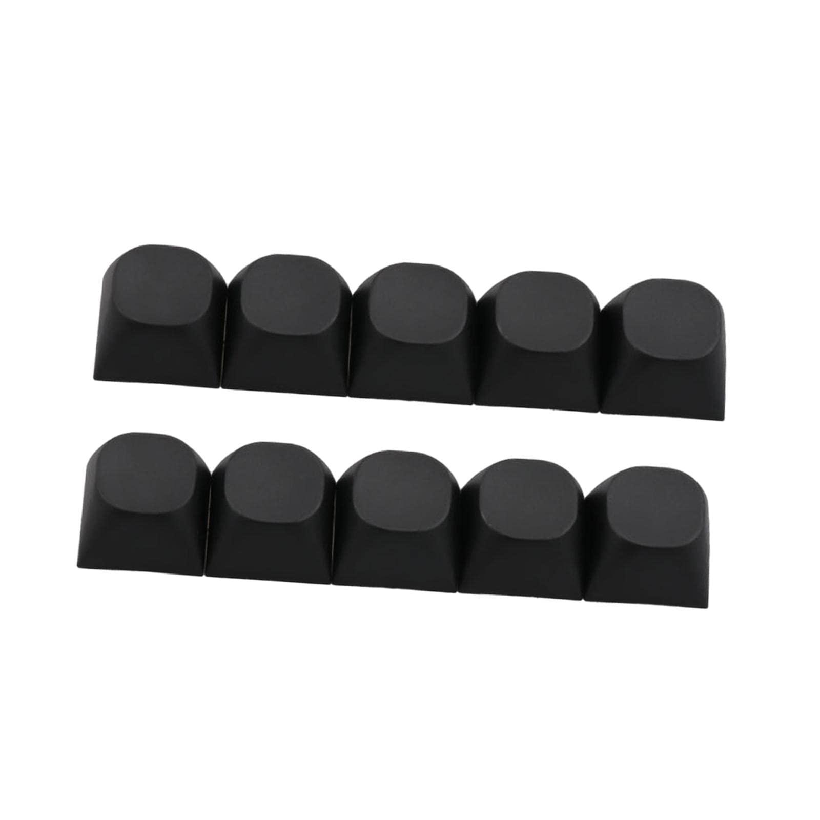 PBT Keycaps/MA Profile Ball Shape for All Cherrymx Mechanical Keyboard Black-image-38