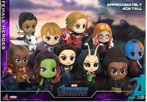 Image of HotToys Cosbaby: Avengers Endgame (Avengers Women XS 10PK) /Figures