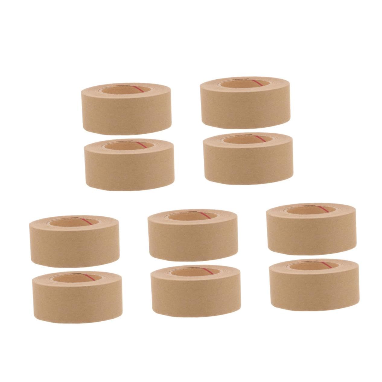 jojofuny 5 Set Nastro Per Acquerello Automatico Chiaro Nastro Forte Nastro Trasparente Nastro Di Cartone Di Carta Nastro Per Pittori Muri Aria Lato Colla A Base D'acqua 2 * 5