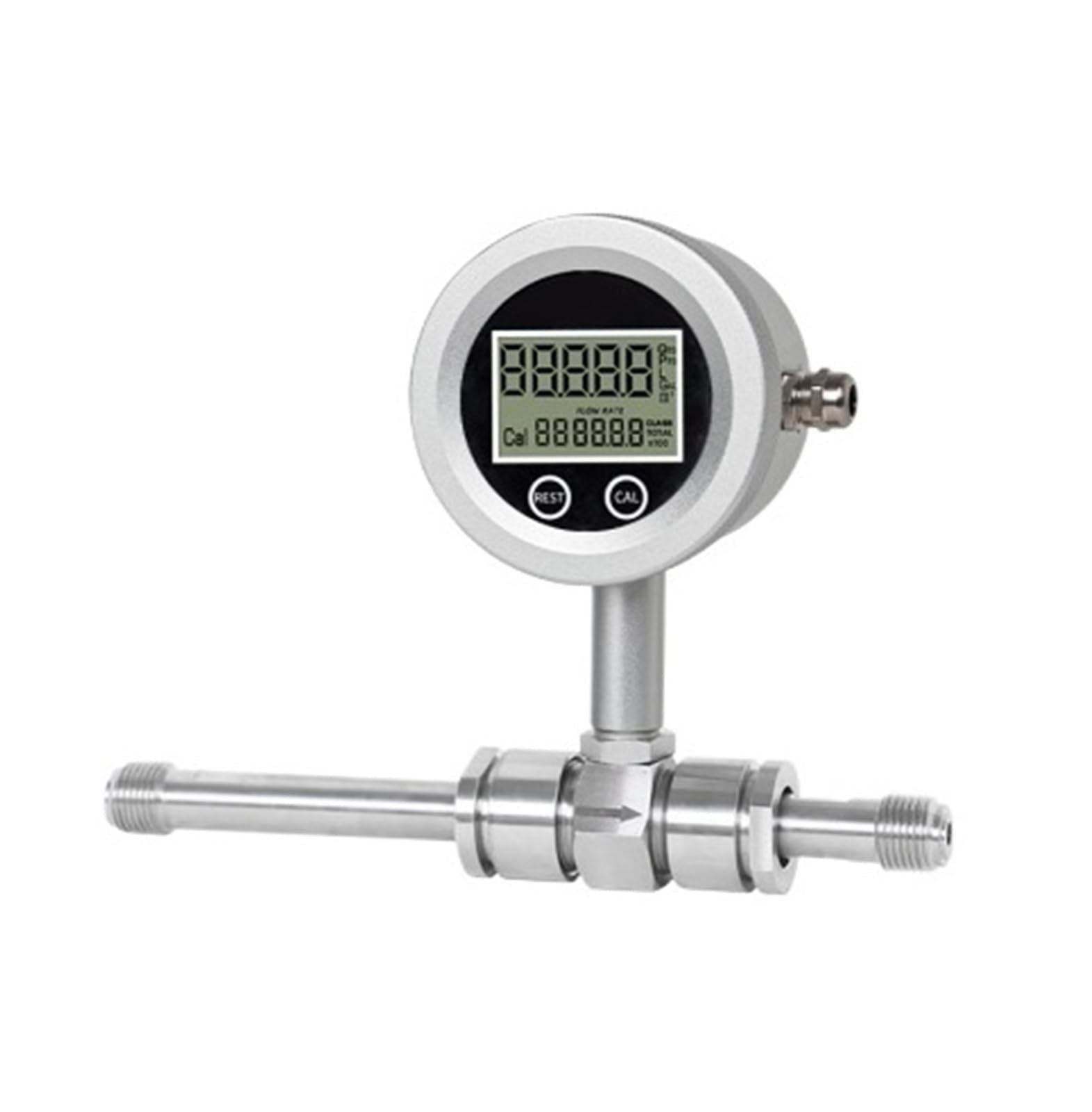 TBZOQAID Stainless Steel Liquid Water Flow Meter(DN4 external thread)