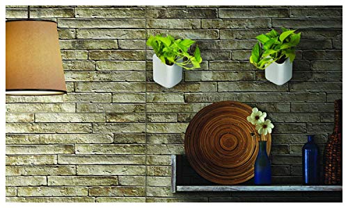 'Trendy Home' Prism Shape wall mount planter for Indoor/Outdoor | planters for Garden/Balcony vertical gardening Decor | Without Plant (color-White, set of 8 Pots)
