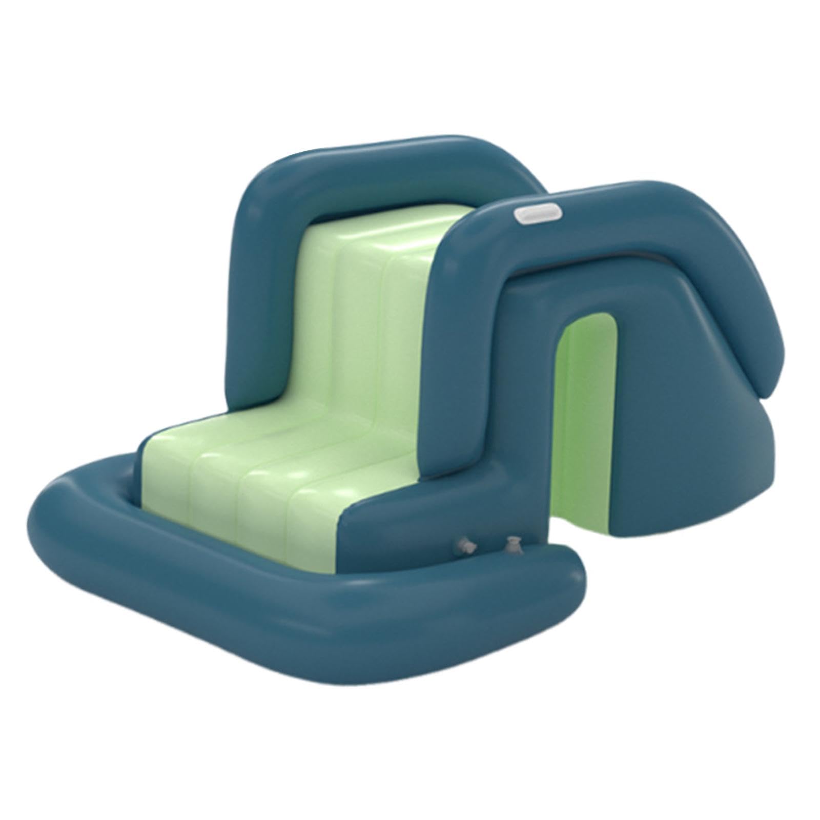 Inflatable Pool Slide Inflatable Play Center for Balcony Yard Summer Parties Yellow-image-46
