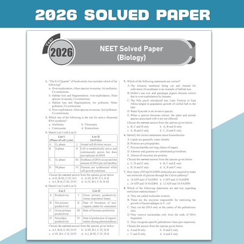 Image of PW NEET 14 Years PYQs (2026-2013) Chapterwise & Topicwise Solved Papers | Additional PYQs of Re-NEET of 2026 & 2024, 2023 Manipur & More | Past Year Questions with Detailed Solutions