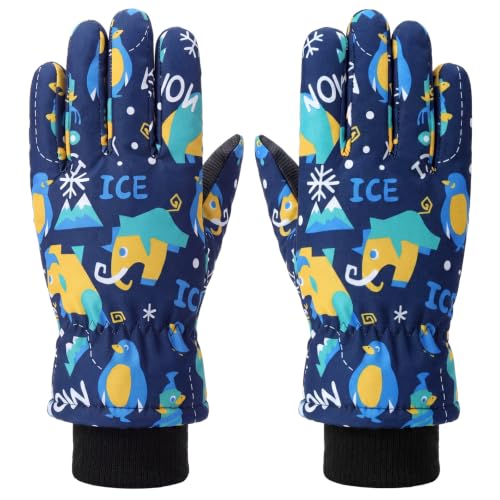 Image of Boao Winter Snow Ski Glove for Kid Waterproof