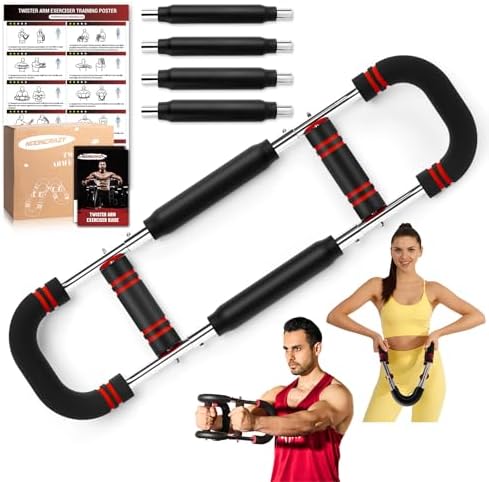 Twister Arm Trainer, 30-160 lbs Adjustable Twister Arm Chest Exer...