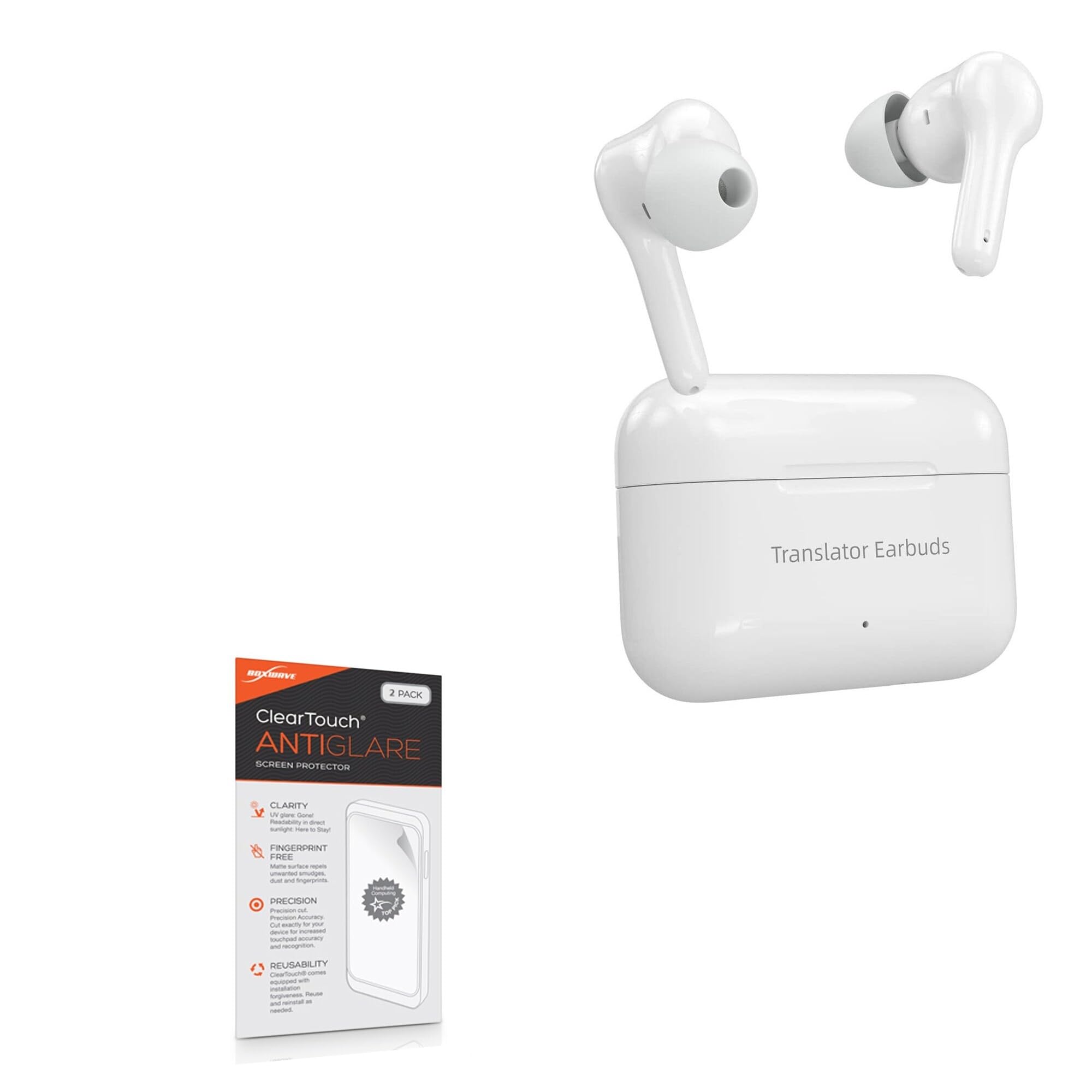 BoxWaveScreen Protector Compatible with Wooask Language Translator (3 in) - ClearTouch Anti-Glare (2-Pack), Anti-Fingerprint Matte Film Skin