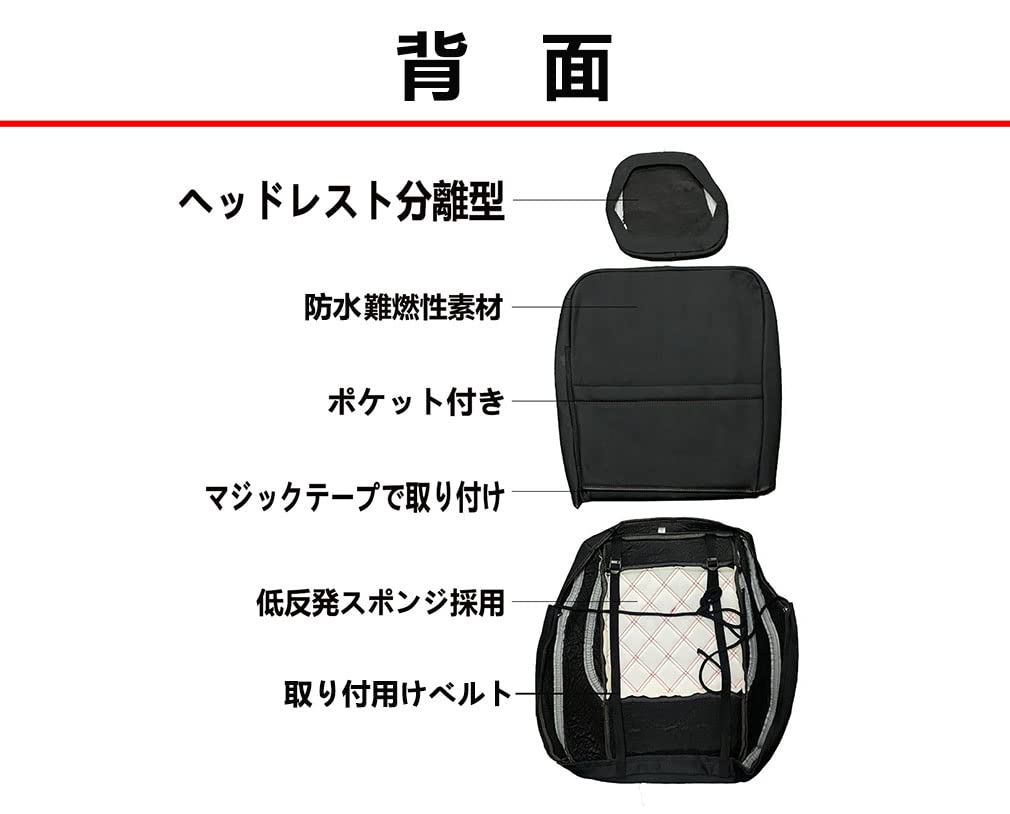 Amazon | ジムニー JB23 シートカバー 後期型 5/6/7型 平成16年10月 