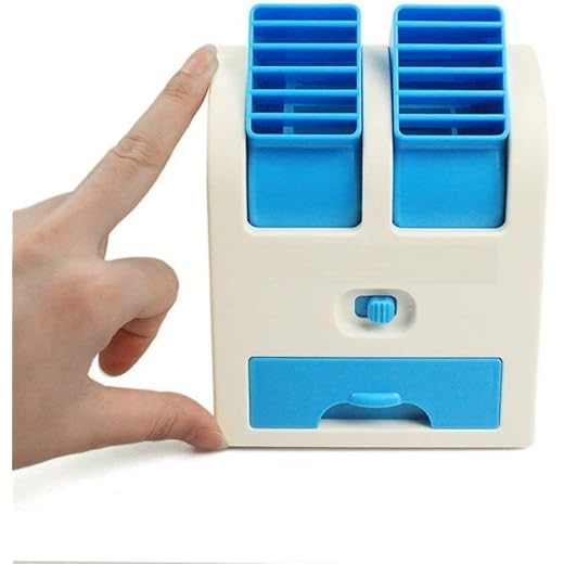Beatitude Mini Fan & Portable Dual Bladeless Small Air Condi