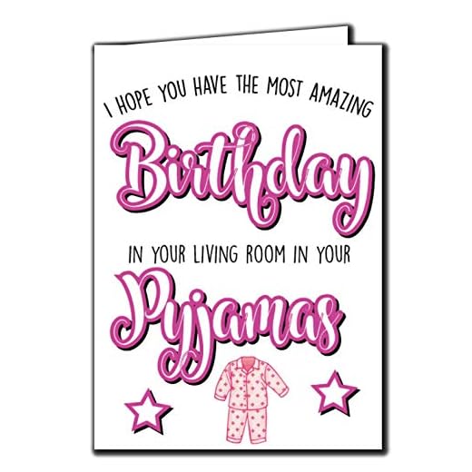 Divertida tarjeta de cumpleaños para mejor amiga, hermana, hija, madre, virus 19, bloqueo de aislamiento CV13