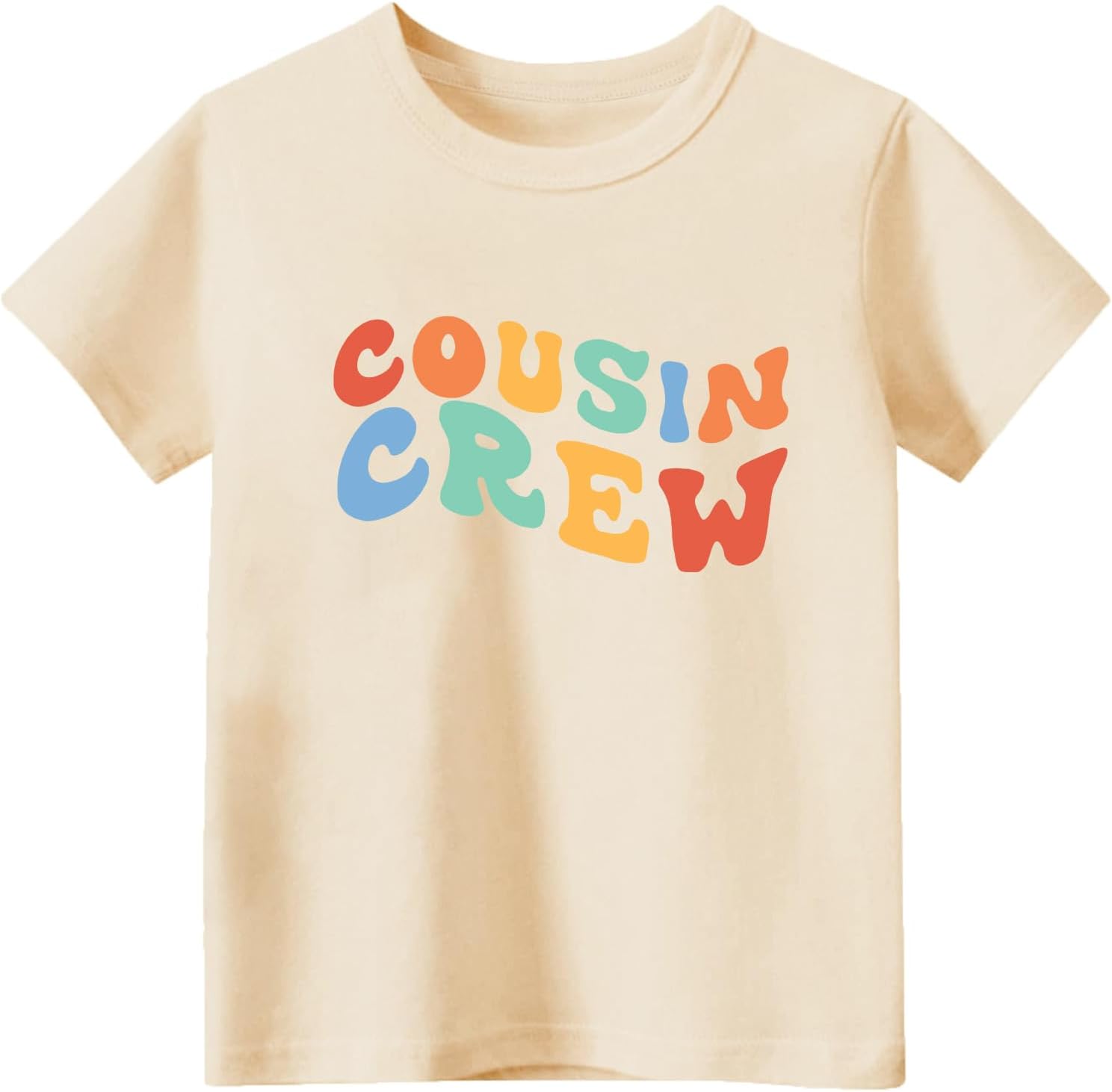 Cousin Crew Shirt for Toddler Boys Girls Cousin Matching Outfits T-Shirt Summer Beach Vacation Tees 2-7Years