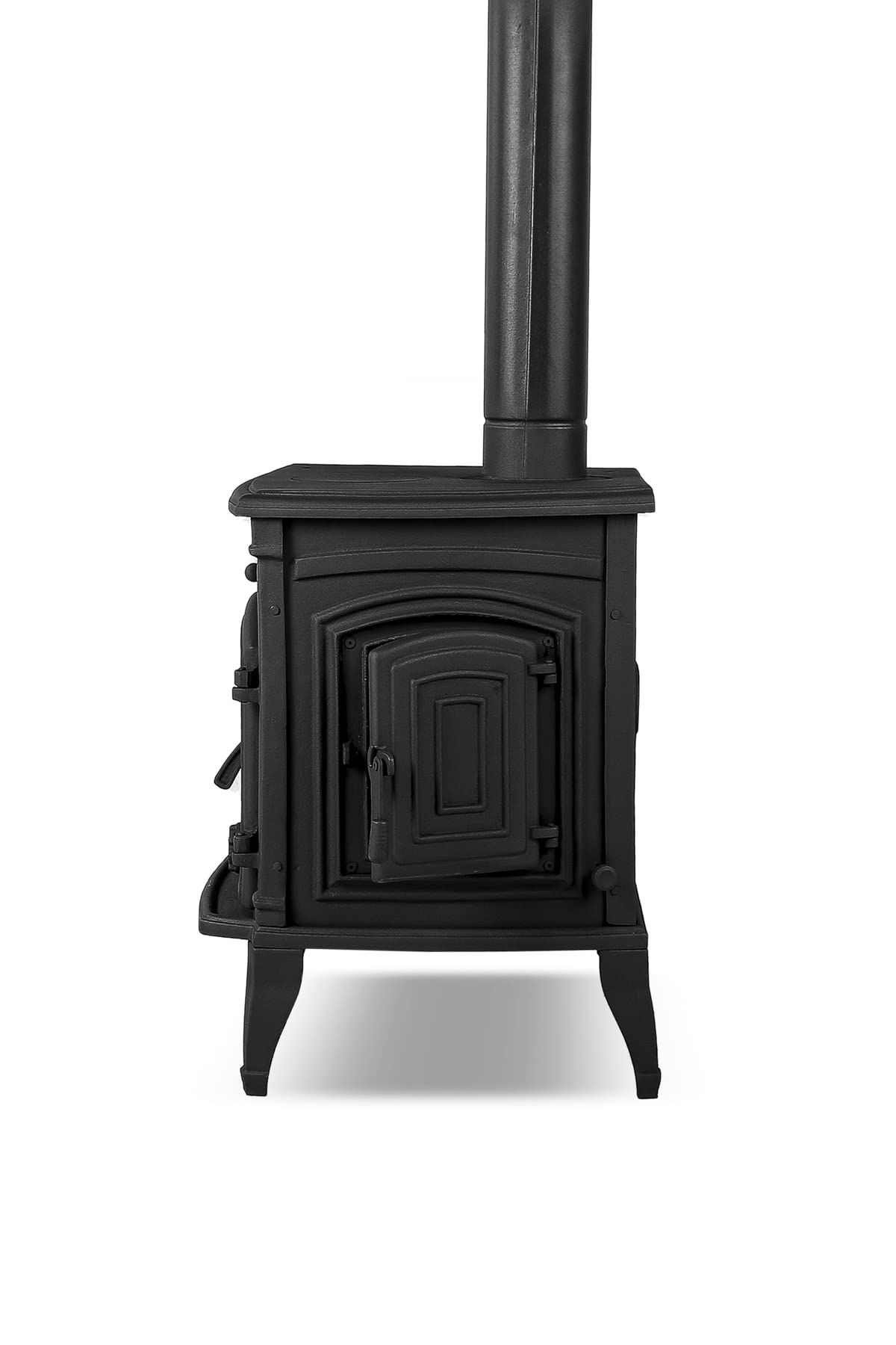 Poêle à Bois en Fonte 10 kW Multi-Combustibles avec Verres en Céramique CE Eco Design 2022
