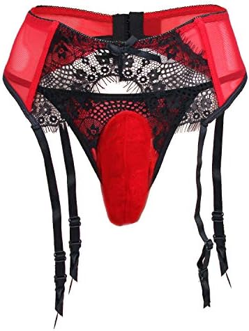 Sissy Pouch Panties Men's lace Thong G-String Bikini Briefs Hipster hot Underwear Sexy for Men