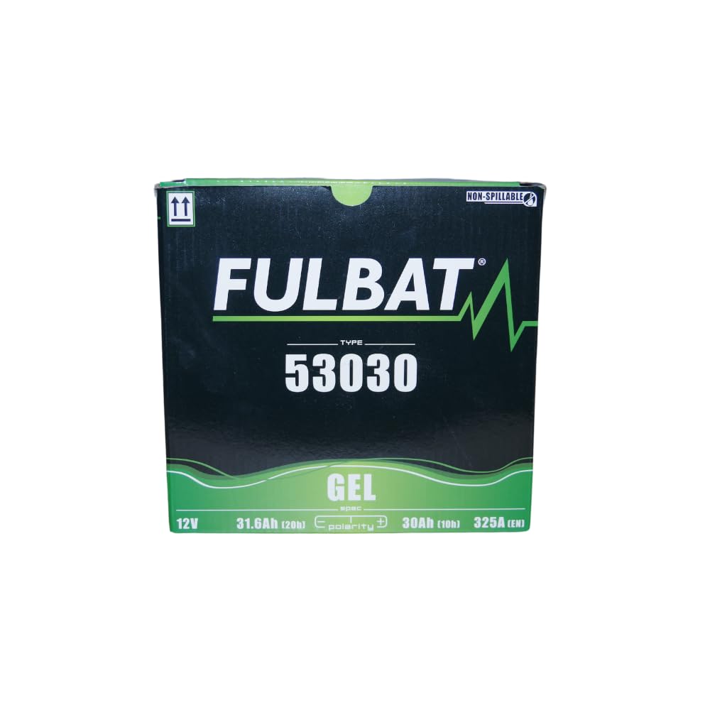 FULBAT - BATTERIA MOTO FULBAT GEL 53030 (F60-N30L-A) 12V 31,6AH 300A