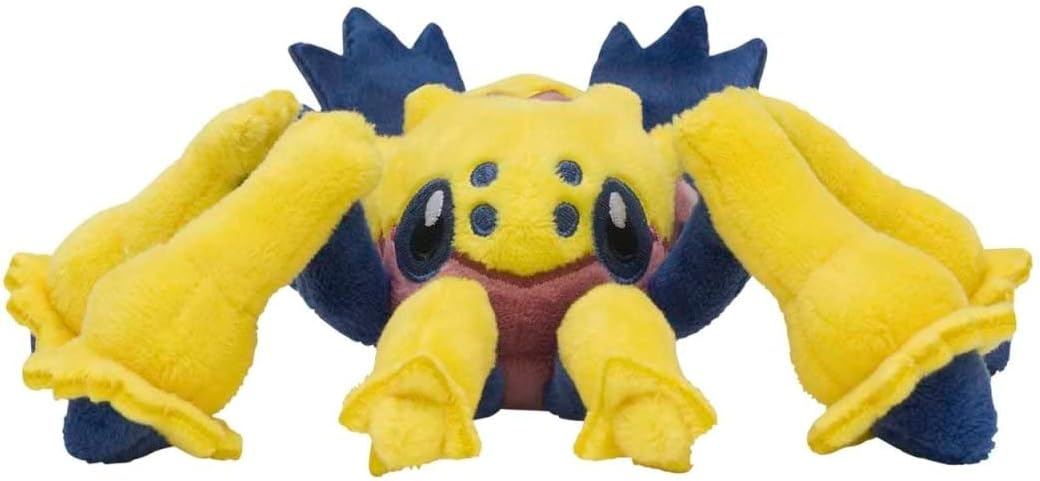 Pokemon Center: Sitting Cuties: Galvantula Plush # 596 - Generation 5 - 6 In - Image 2