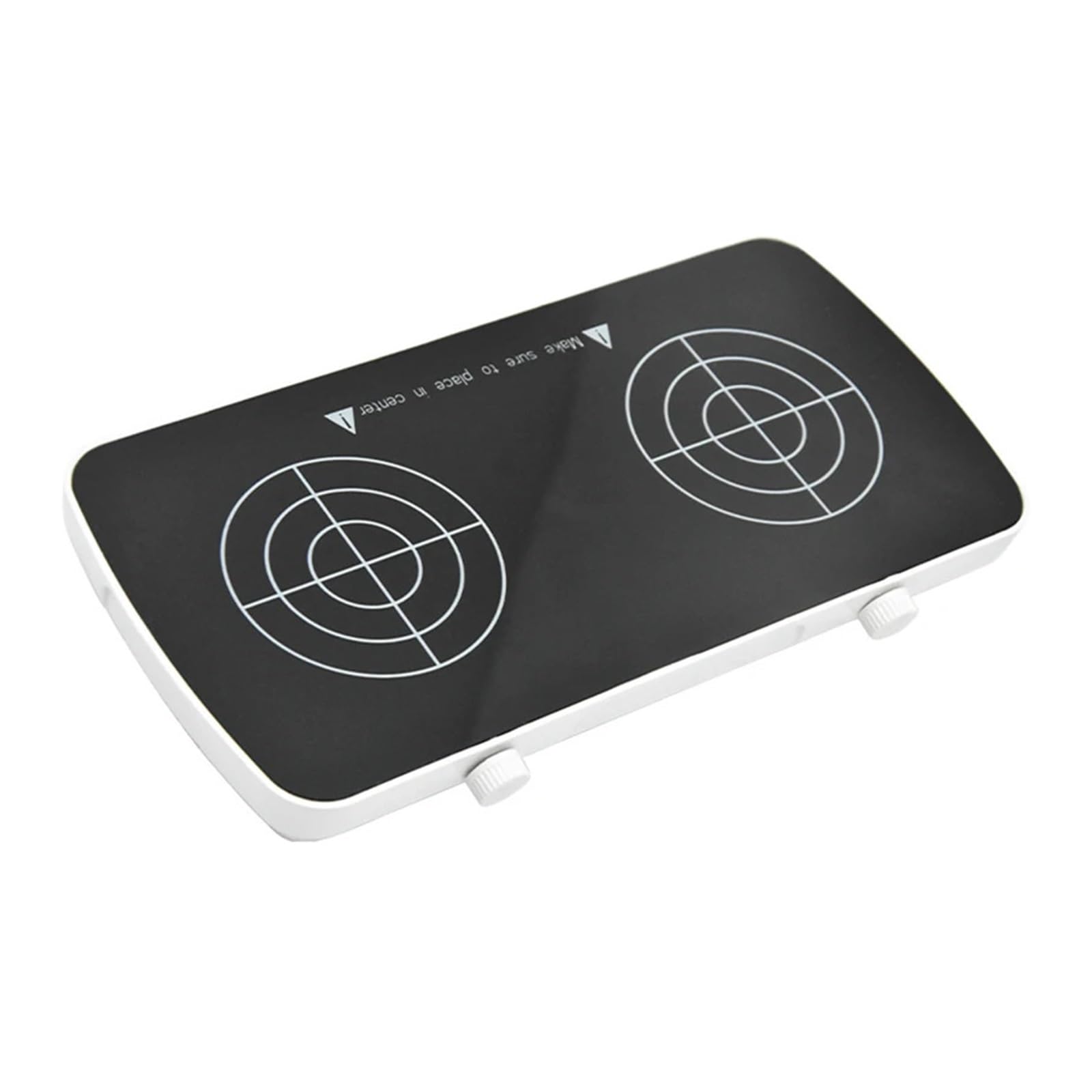 Agitador magnético, Mini agitador magnético con barra agitadora, 2 placas de trabajo independientes, placa mezcladora laboratorio, capacidad 1 L +, velocidad ajustable 0 a 4000 RPM