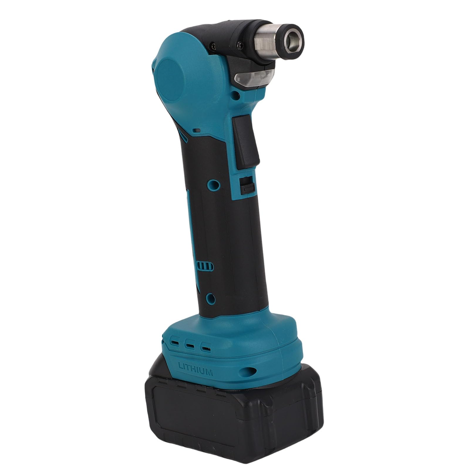 WINH 0-90 Grados de Pistola Ajustable para Clavos de Palma, Uñas de Uñas Martillo de Profesional Potente 14000r/min para Enmarcar (Enchufe de la UE)