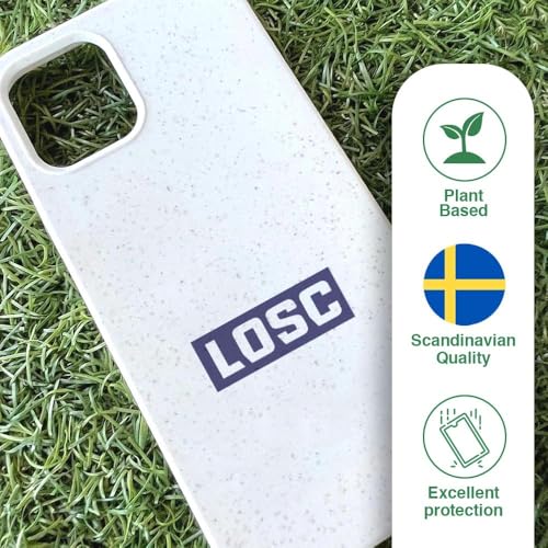 Coque iPhone 16 Plus LOSC blanche : resolvez les risques de chutes avec style et legerete